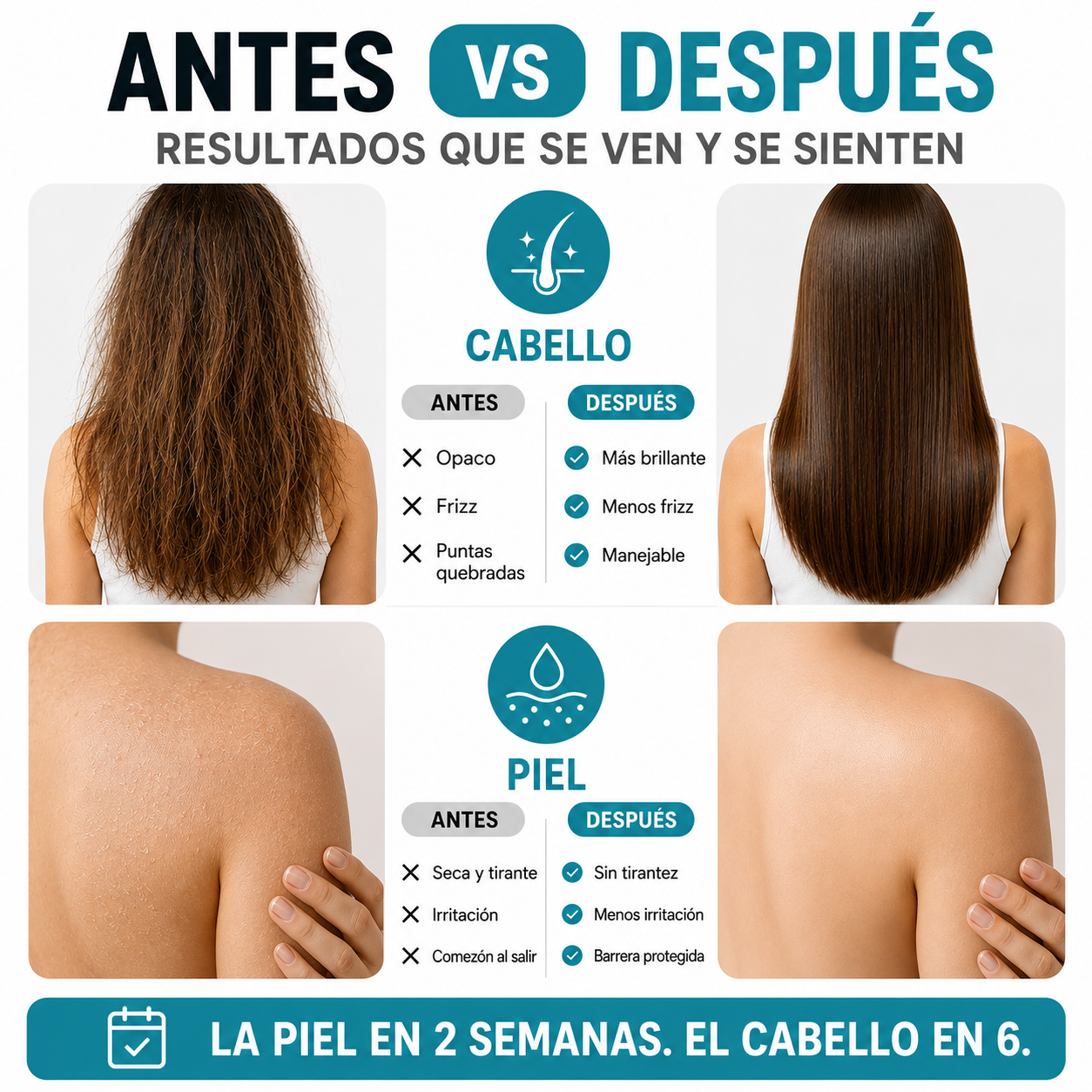 AguaClara — Regadera Redox que Protege tu Piel y Cabello